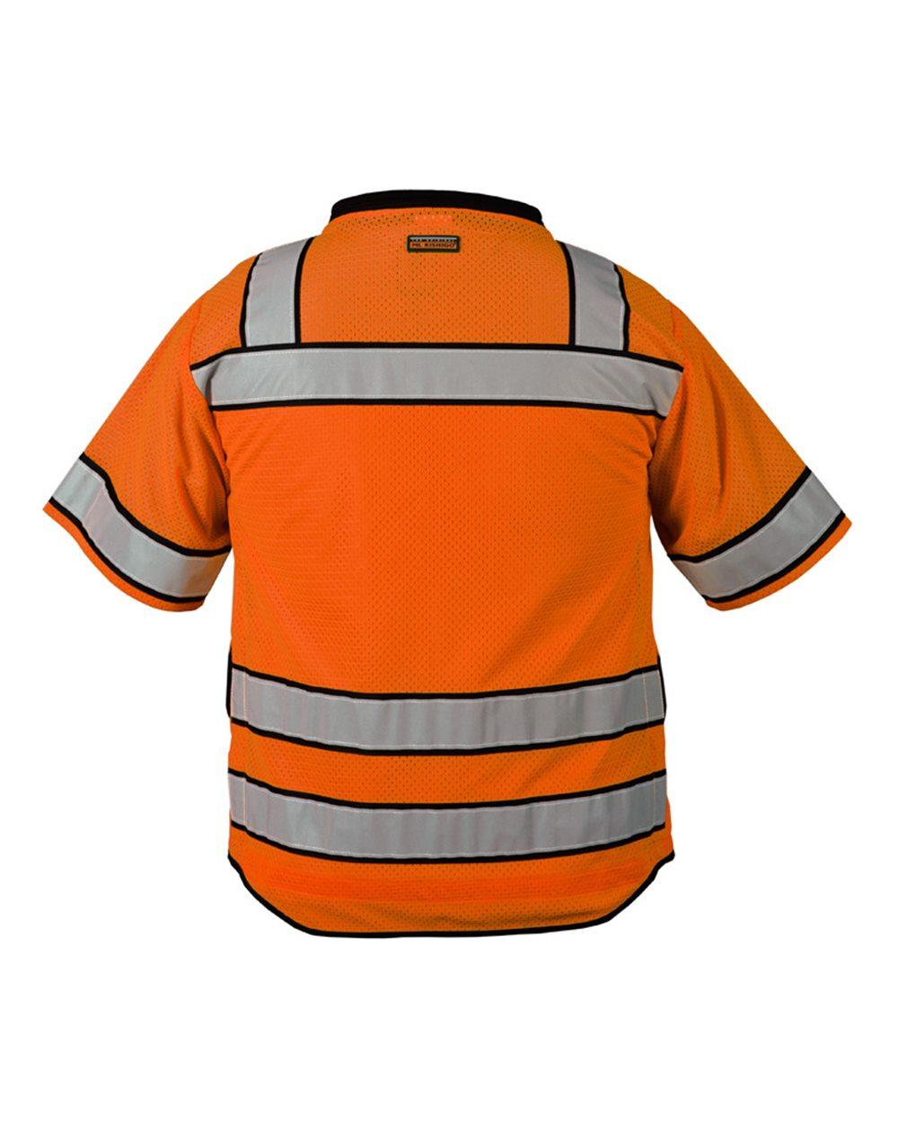 S5014-5015 Kishigo High Performance Surveyors Vest - Back Image