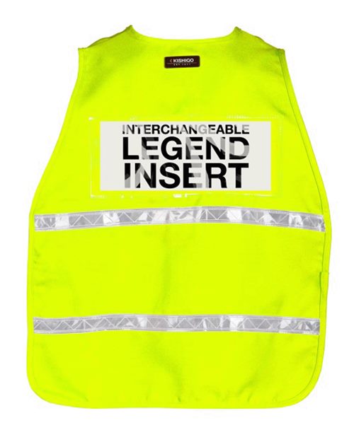 3700 Kishigo Series Incident Command Vest - Back Image