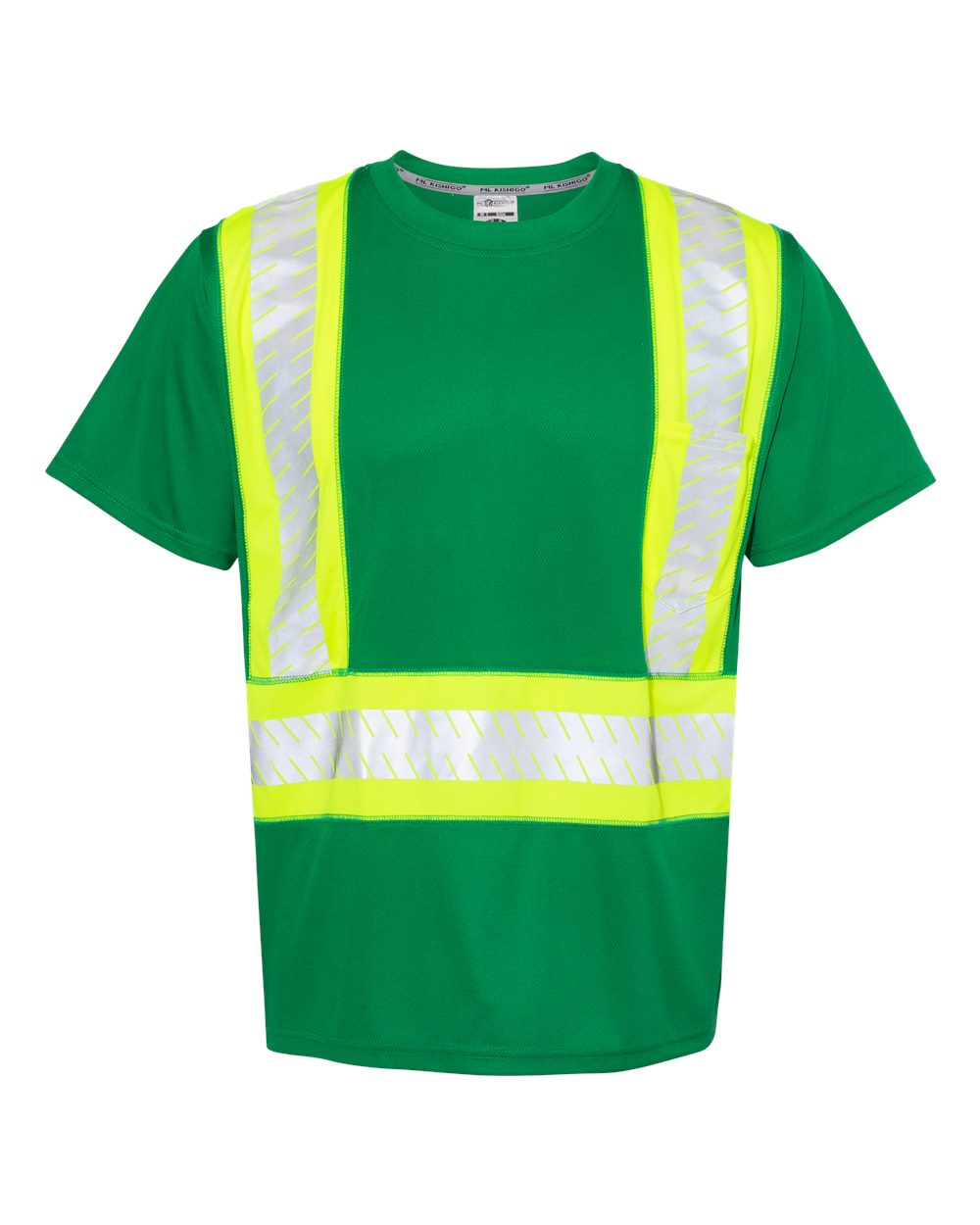 B200-204 Kishigo EV Series Enhanced Visibility Contrast Pocket T-Shirt B200-204 Kishigo EV Series Enhanced Visibility Contrast Pocket T-Shirt
