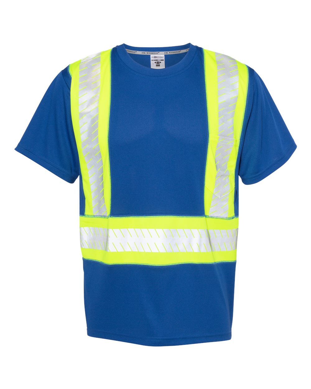 B200-204 Kishigo EV Series Enhanced Visibility Contrast Pocket T-Shirt