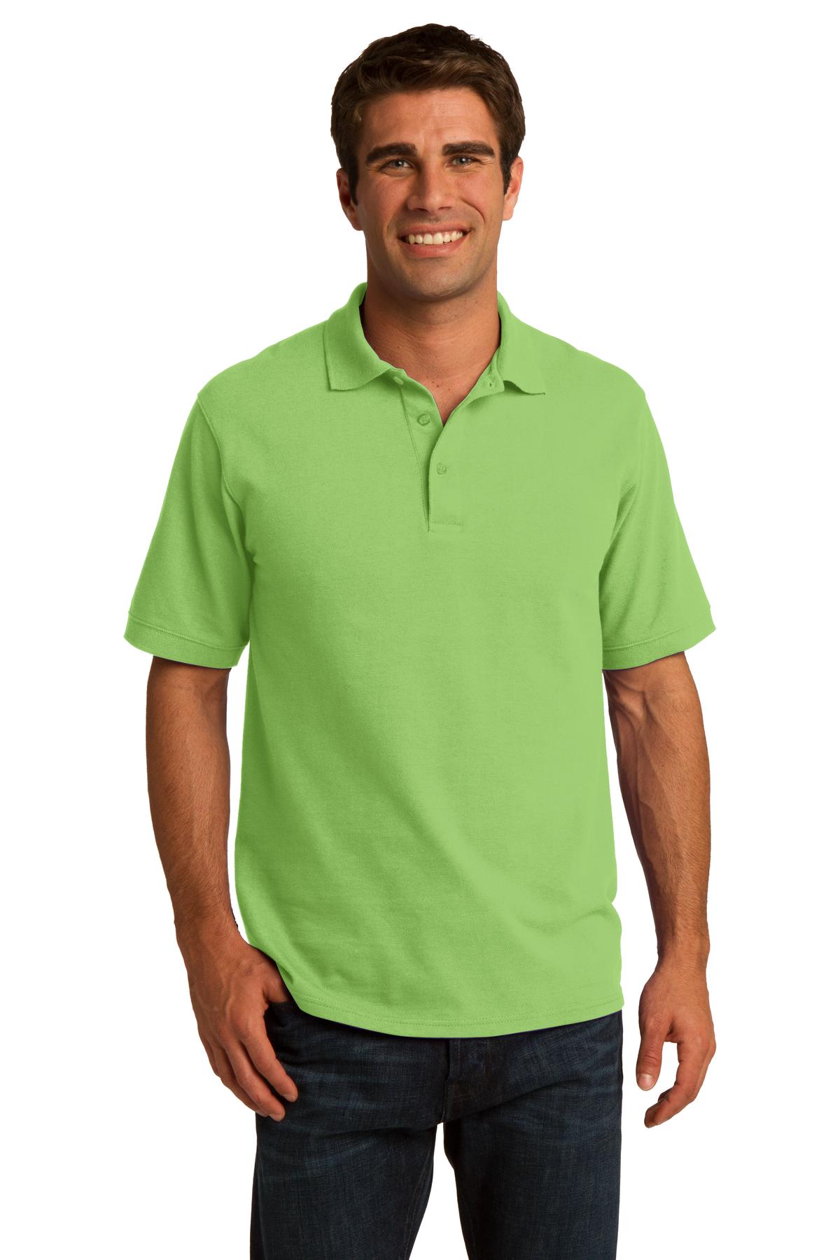 KP155 Port & Company Core Blend Pique Polo.