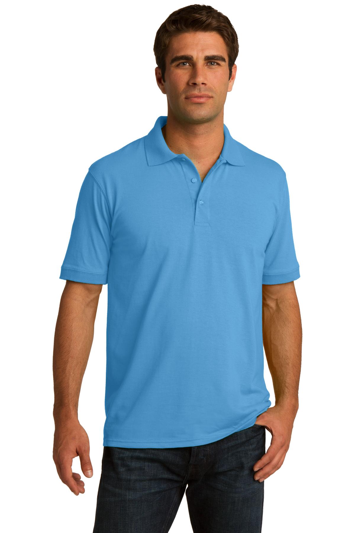 KP55 Port & Company Core Blend Jersey Knit Polo. KP55 Port & Company Core Blend Jersey Knit Polo.