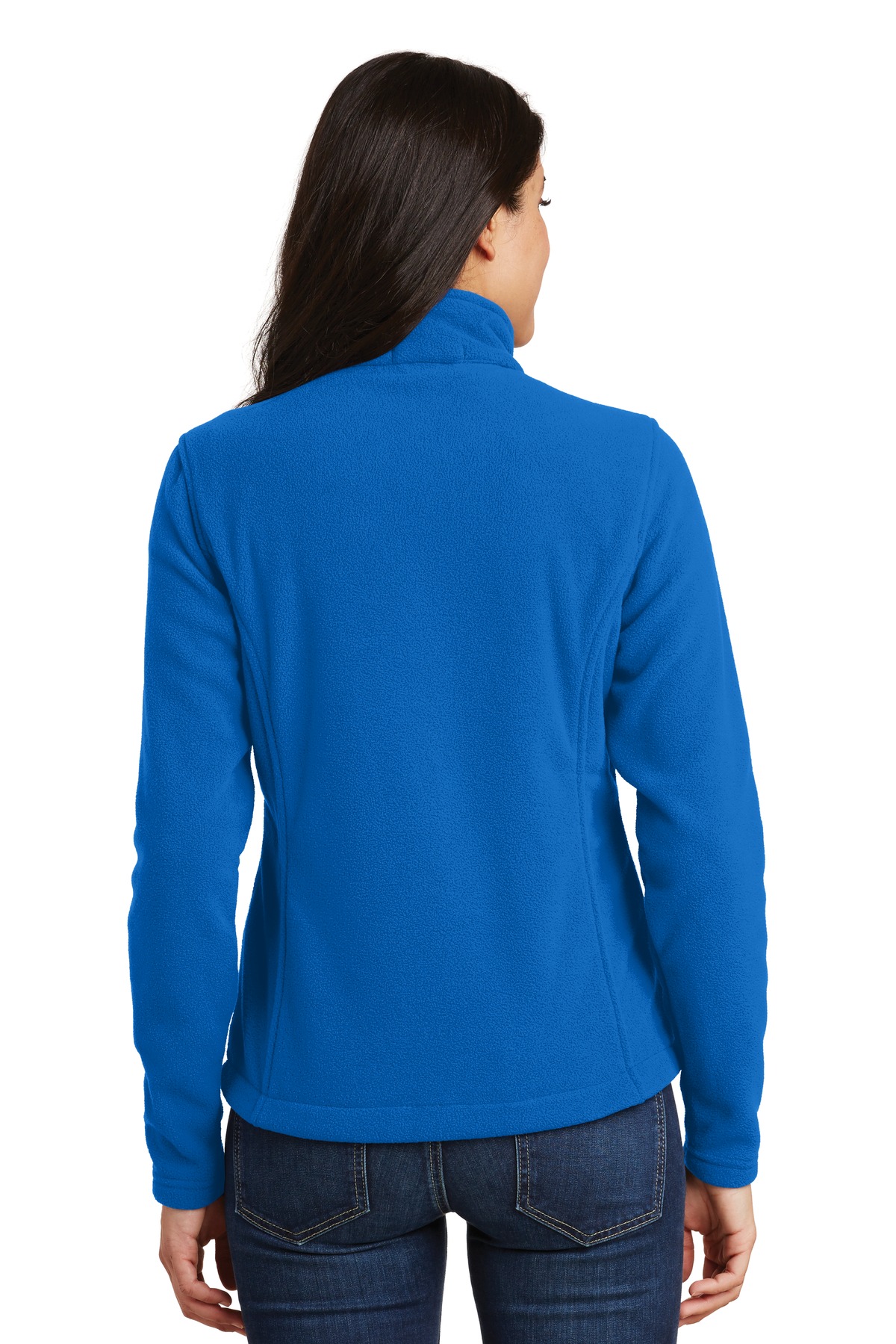 L217 Port Authority Ladies Value Fleece Jacket. - Back Image