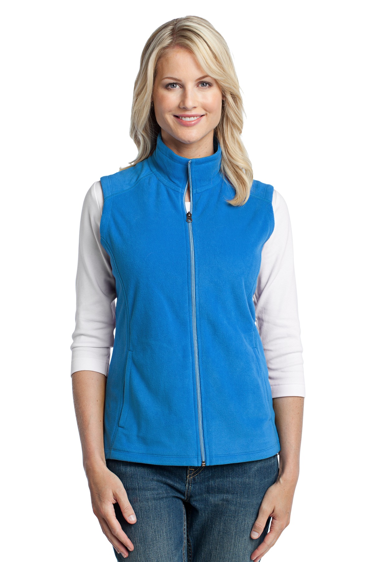L226 Port Authority Ladies Microfleece Vest