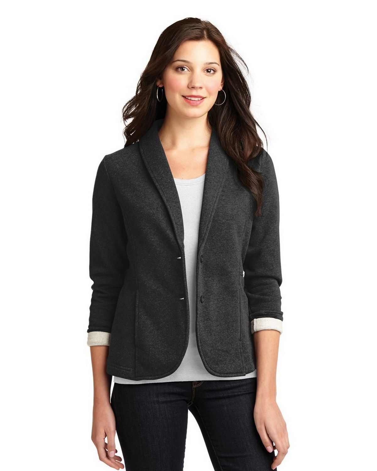 L298 Port Authority Ladies Fleece Blazer. L298 Port Authority Ladies Fleece Blazer.