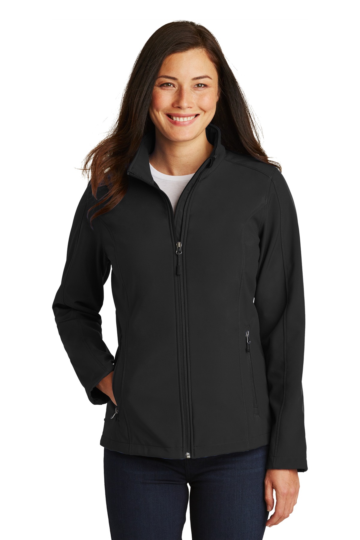 L317 Port Authority Ladies Core Soft Shell Jacket.
