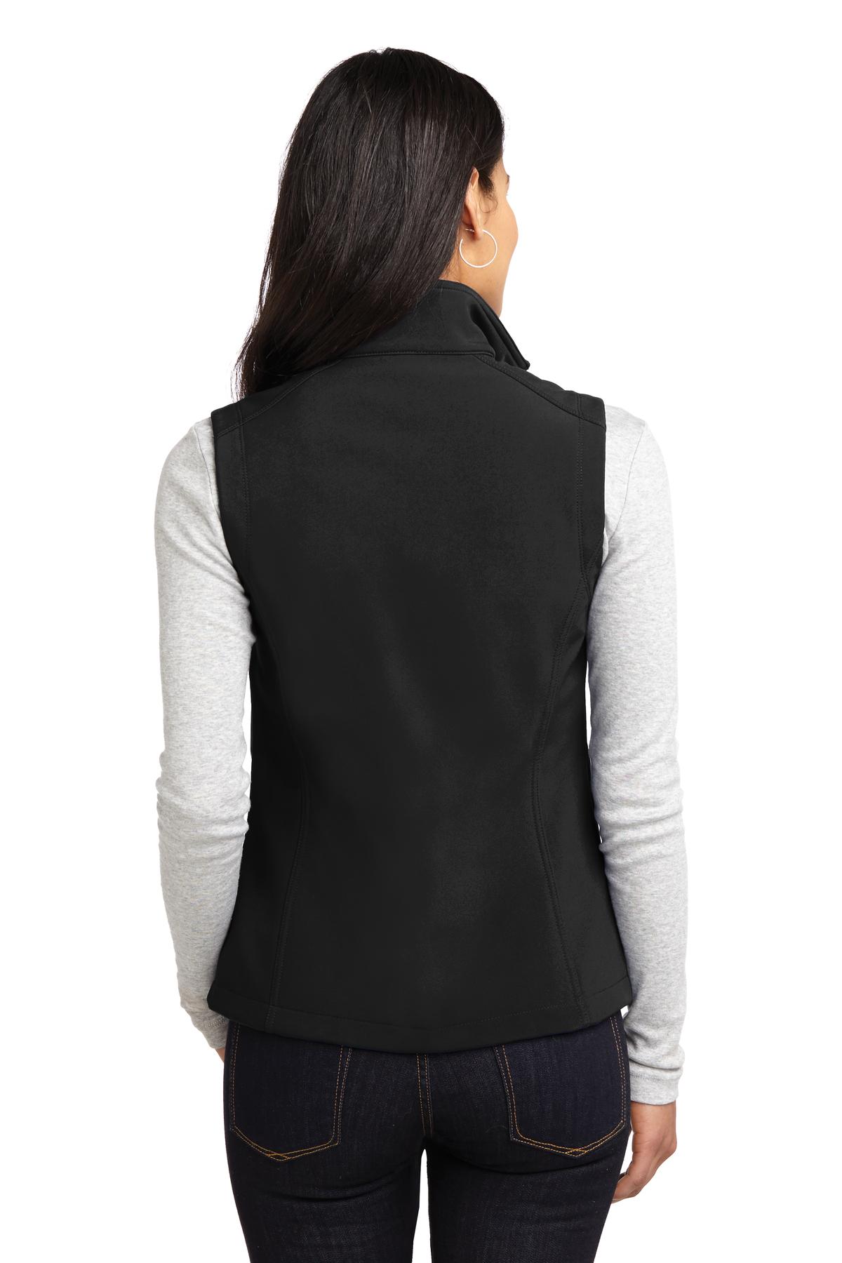L325 Port Authority Ladies Core Soft Shell Vest L325 Port Authority Ladies Core Soft Shell Vest - Back Image