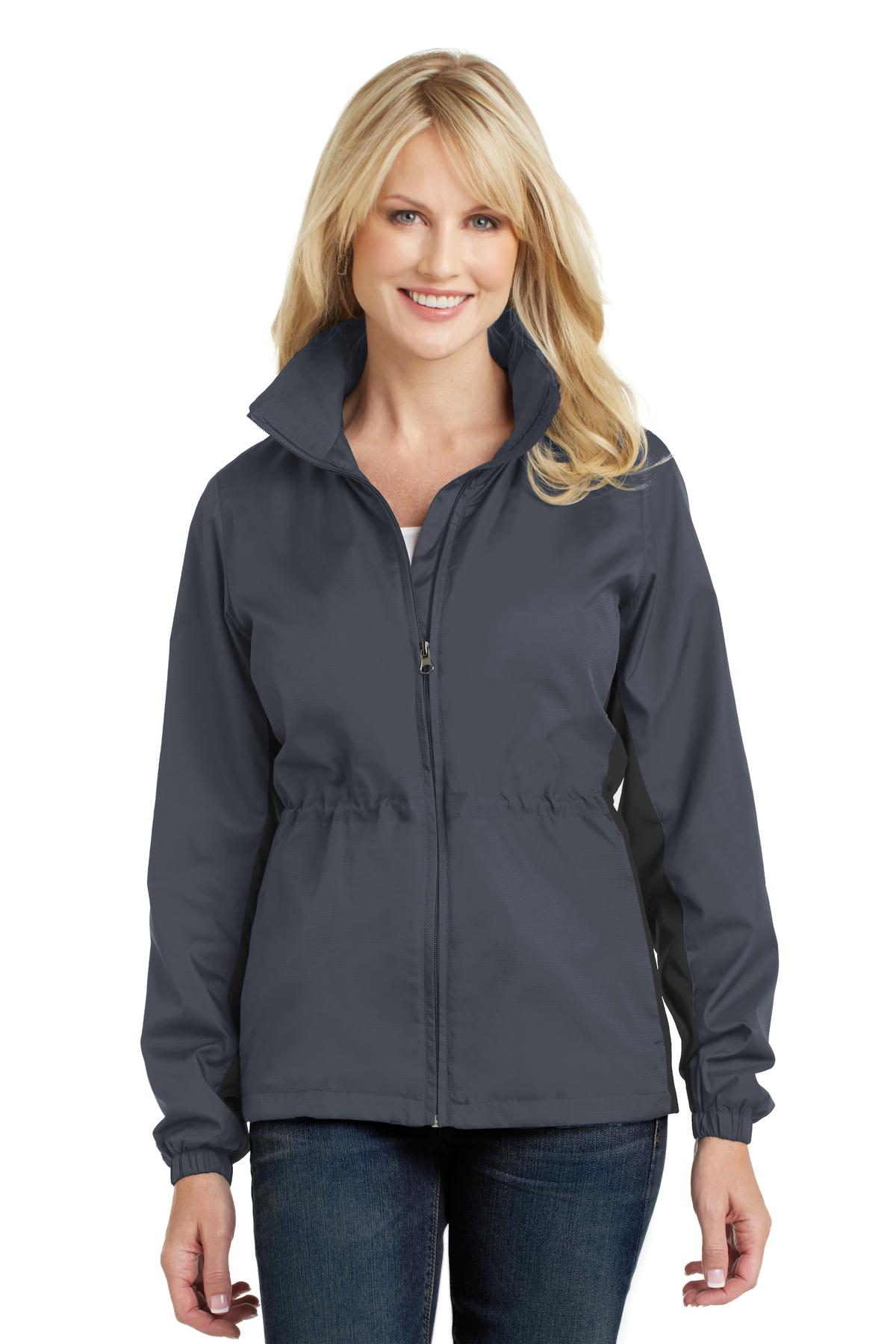 L330 Port Authority Ladies Core Colorblock Wind Jacket. L330 Port Authority Ladies Core Colorblock Wind Jacket.