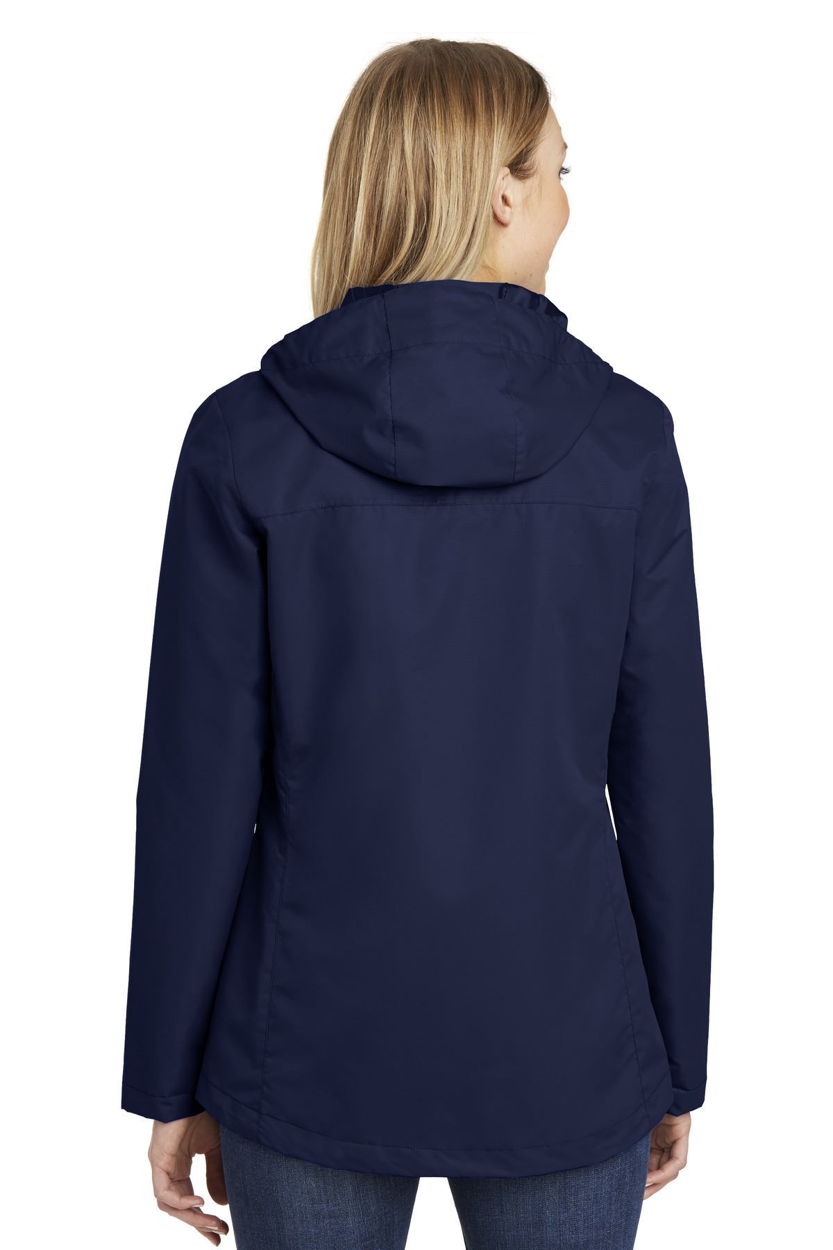 L331 Port Authority Ladies All-Conditions Jacket. - Back Image