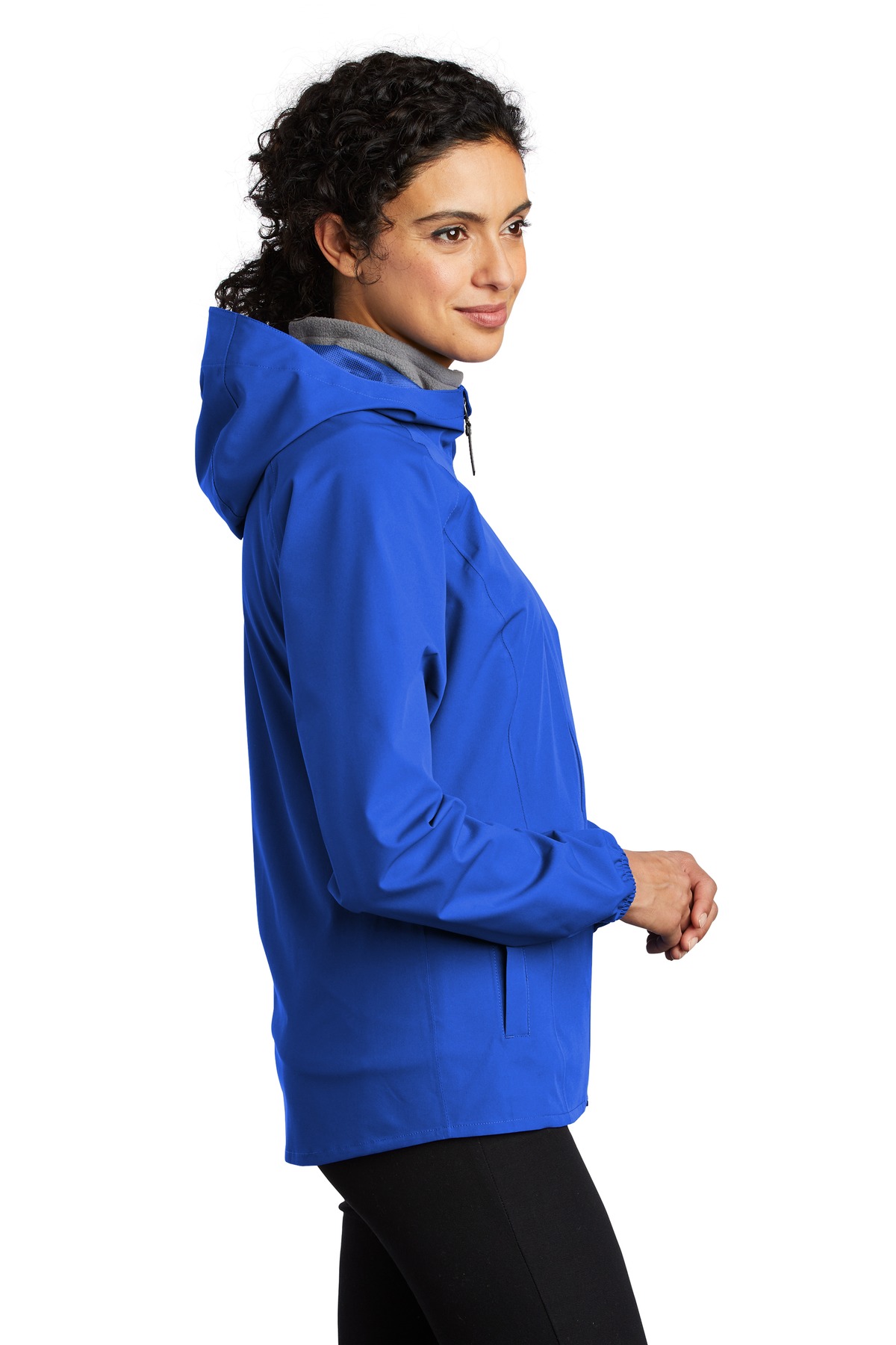 L407 Port Authority Ladies Essential Rain Jacket - Siide Image