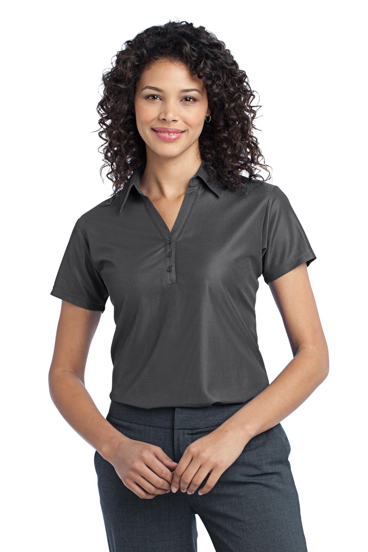 L512 Port Authority Ladies Vertical Pique Polo L512 Port Authority Ladies Vertical Pique Polo