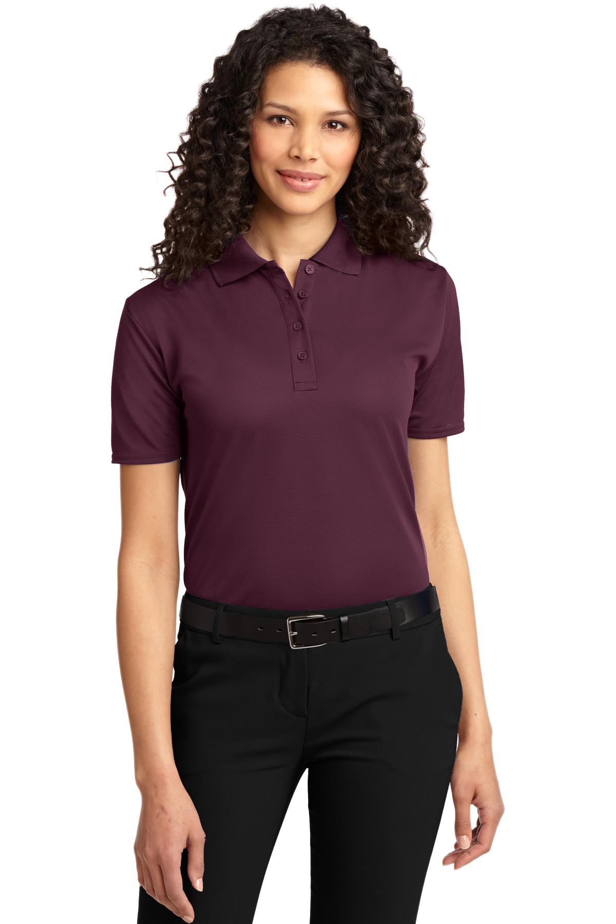 L525 Port Authority Ladies Dry Zone Ottoman Polo L525 Port Authority Ladies Dry Zone Ottoman Polo
