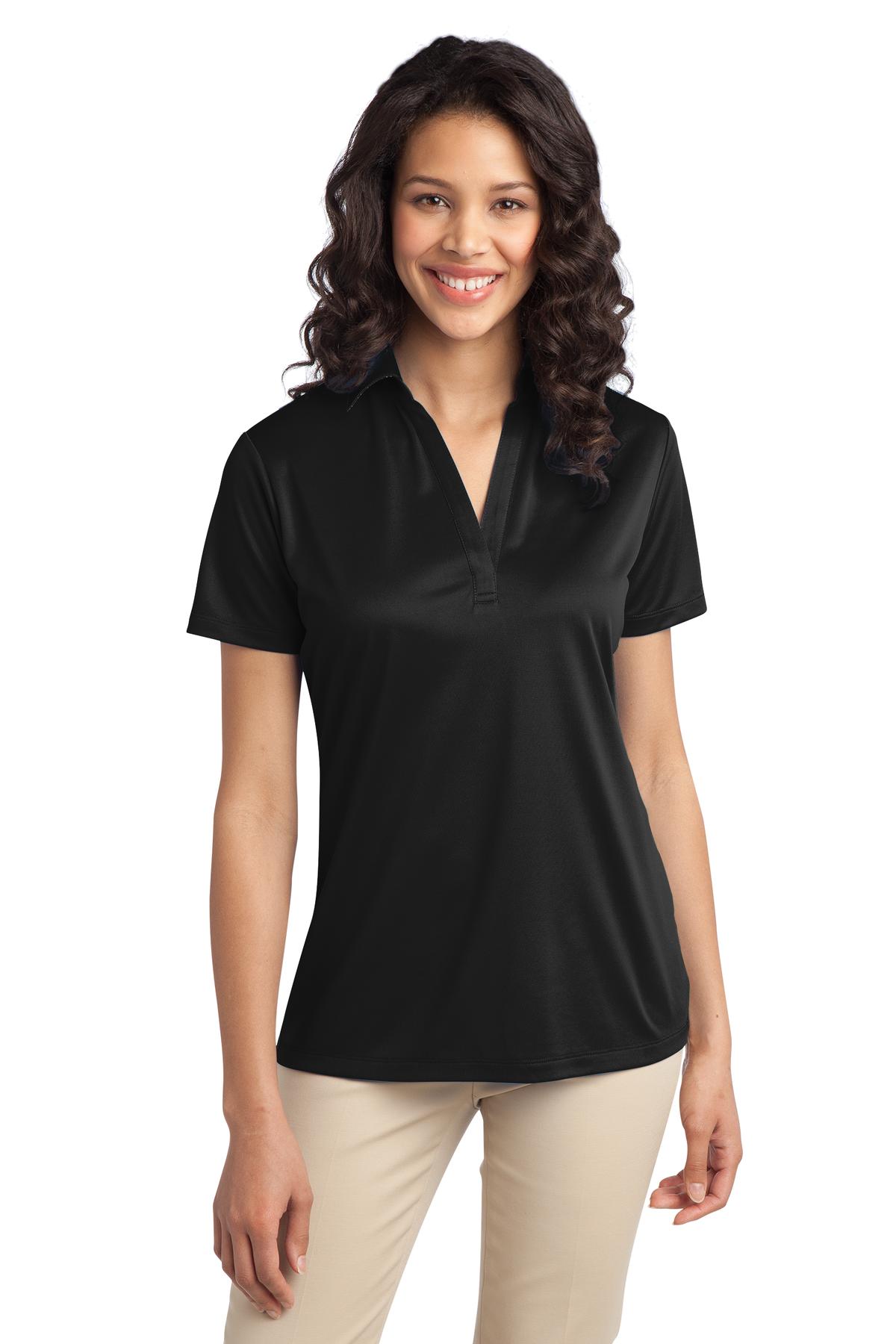 L540 Port Authority Ladies Silk Touch Performance Polo Shirt L540 Port Authority Ladies Silk Touch Performance Polo Shirt