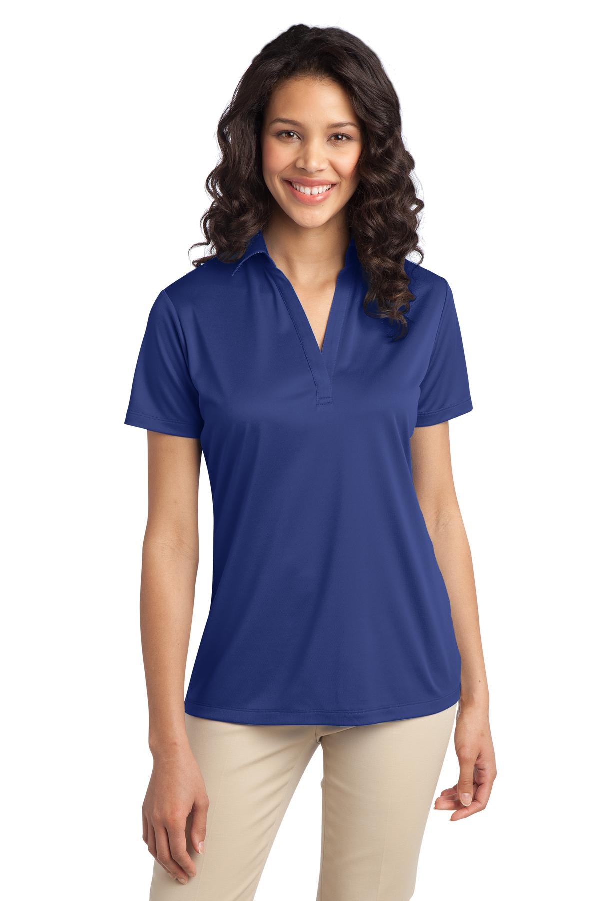 L540 Port Authority Ladies Silk Touch Performance Polo Shirt L540 Port Authority Ladies Silk Touch Performance Polo Shirt
