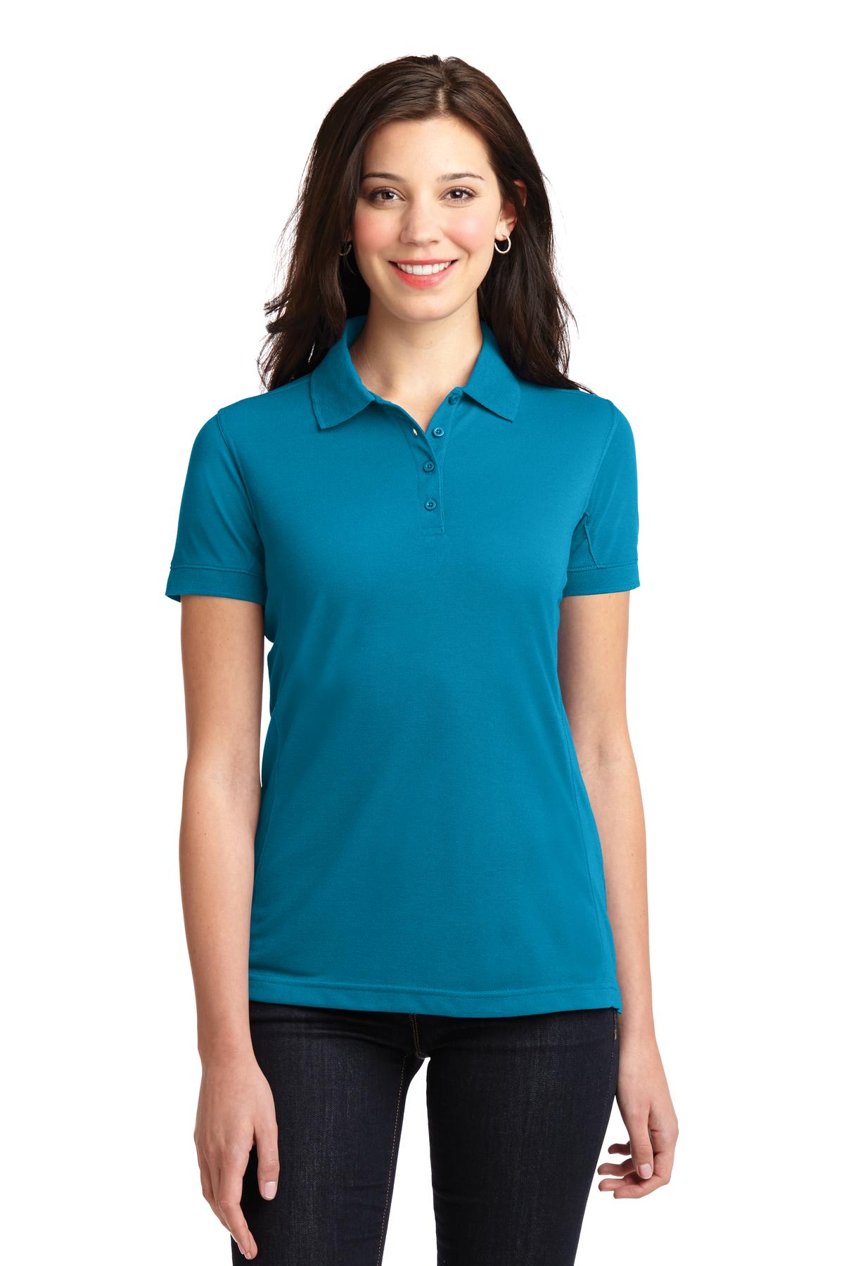 L567 Port Authority Ladies 5-in-1 Performance Pique Polo L567 Port Authority Ladies 5-in-1 Performance Pique Polo