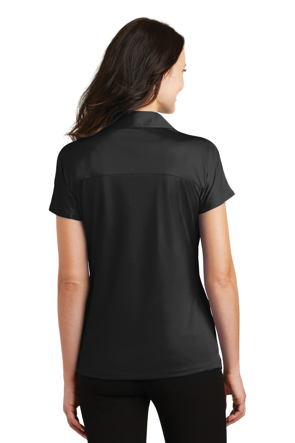 L575 Port Authority Ladies Crossover Raglan Polo L575 Port Authority Ladies Crossover Raglan Polo - Back Image