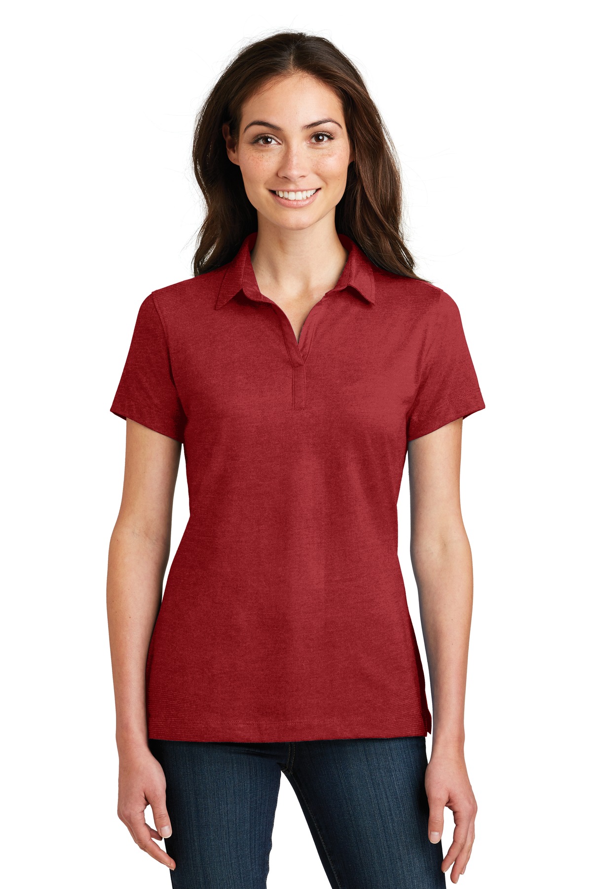 L577 Port Authority Ladies Meridian Cotton Blend Polo. L577 Port Authority Ladies Meridian Cotton Blend Polo.
