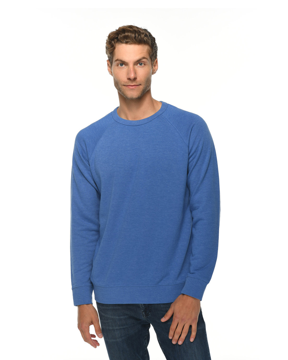 LS13004 Lane Seven Unisex French Terry Crewneck Sweatshirt LS13004 Lane Seven Unisex French Terry Crewneck Sweatshirt