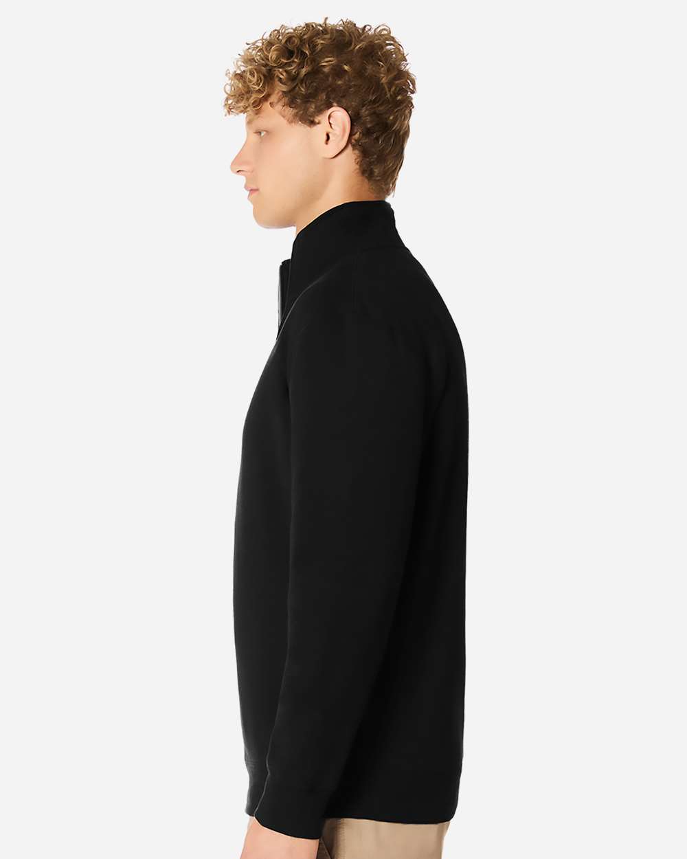 LS14014 Lane Seven Unisex Premium Quarter-Zip Pullover - Siide Image