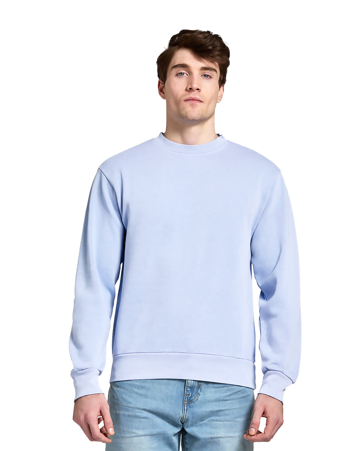 LS16004 Lane Seven Unisex Urban Pigment-Dyed Crewneck Sweatshirt