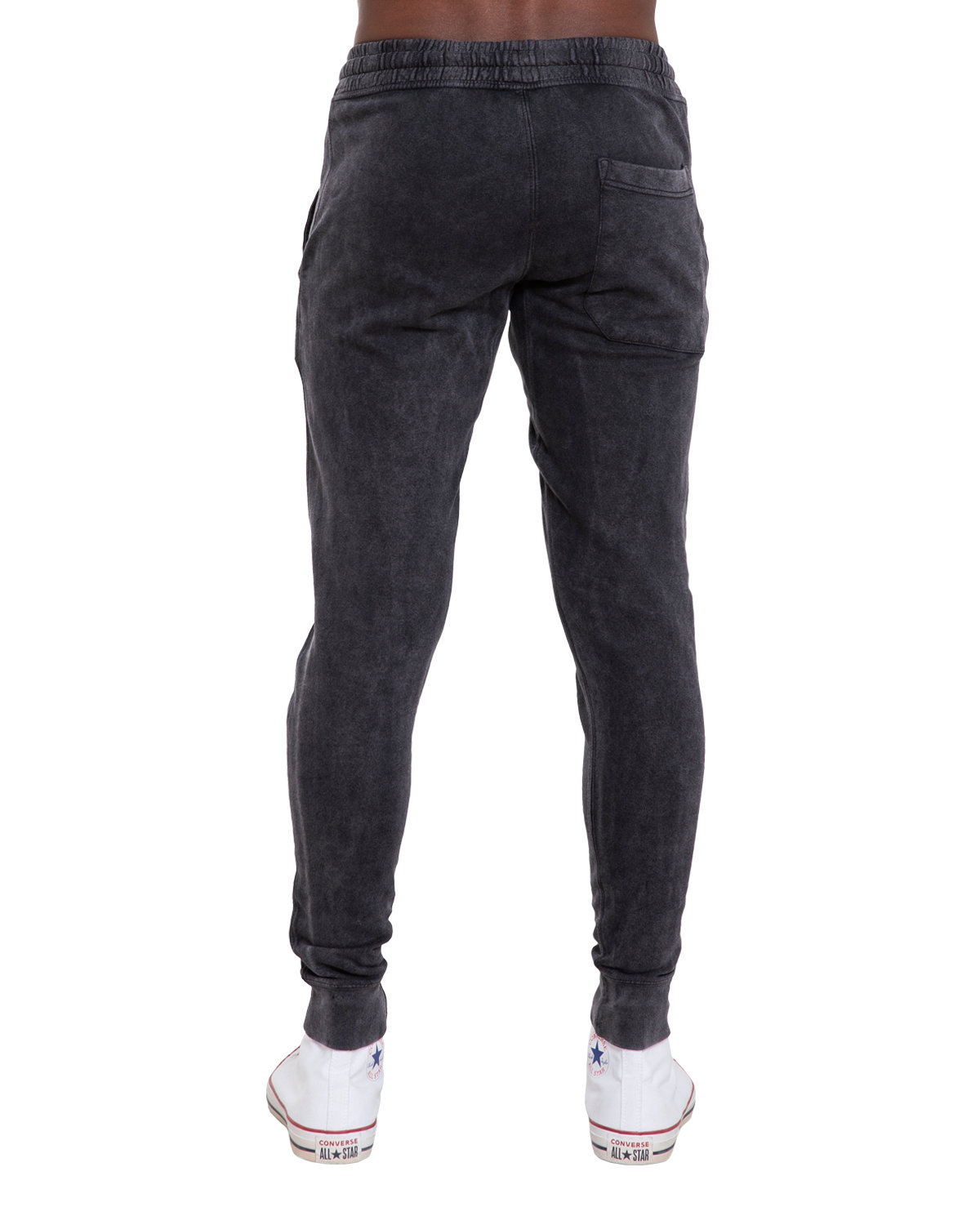 LST009 Lane Seven Unisex Vintage Jogger Pant - Back Image