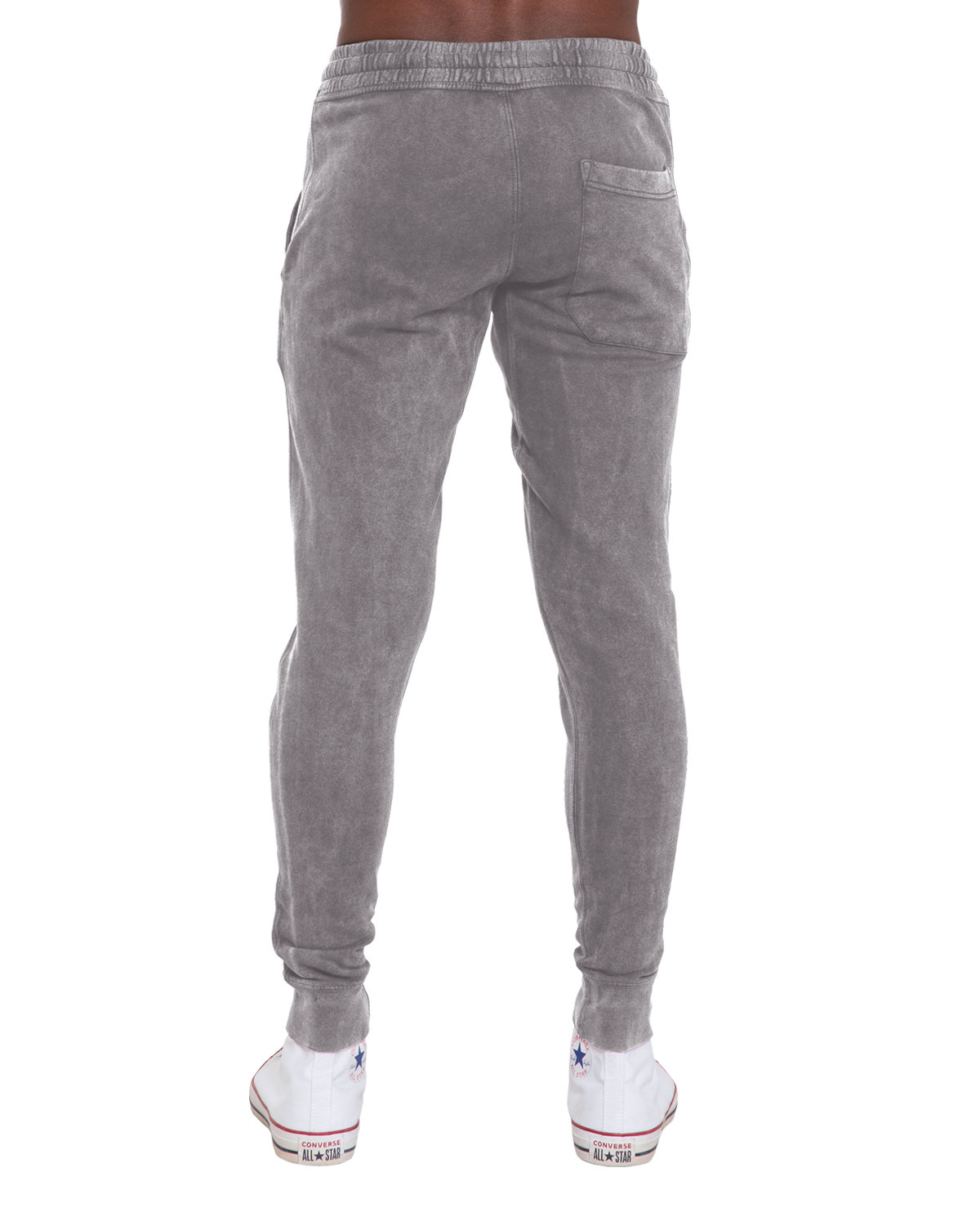 LST009 Lane Seven Unisex Vintage Jogger Pant - Back Image