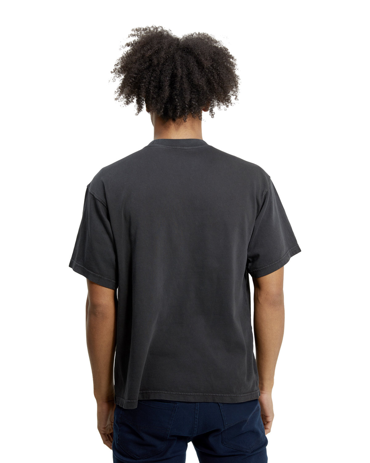 LS16005 Lane Seven Heavyweight Pigment T-Shirt - Back Image