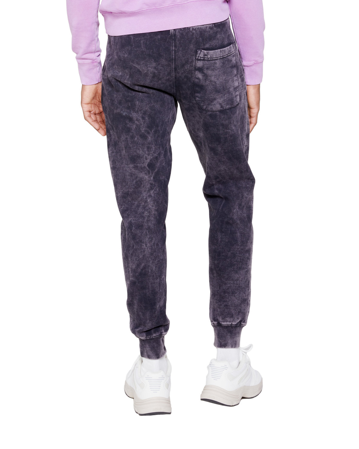 LST009 Lane Seven Unisex Vintage Jogger Pant - Back Image