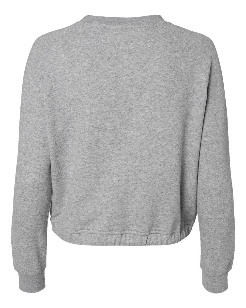 3528 LAT Ladies Boxy Fleece Sweatshirt - Back Image