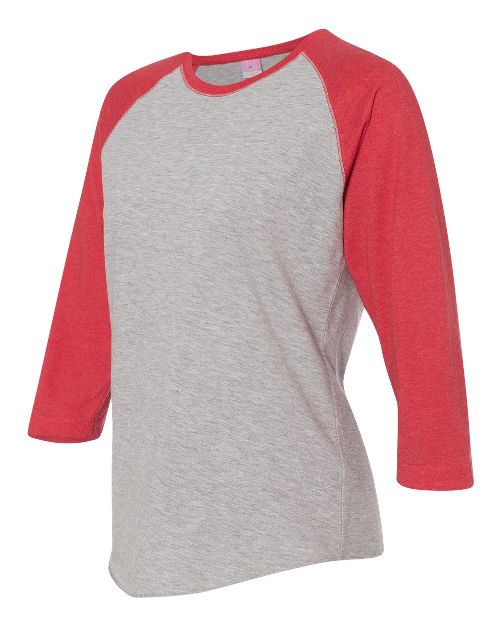 3530 LAT Womens Baseball Fine Jersey Three-Quarter Sleeve Tee 3530 LAT Womens Baseball Fine Jersey Three-Quarter Sleeve Tee - Siide Image