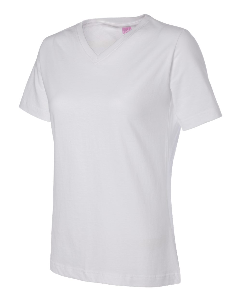 3587 LAT Womens V-Neck Premium Jersey Tee - Siide Image