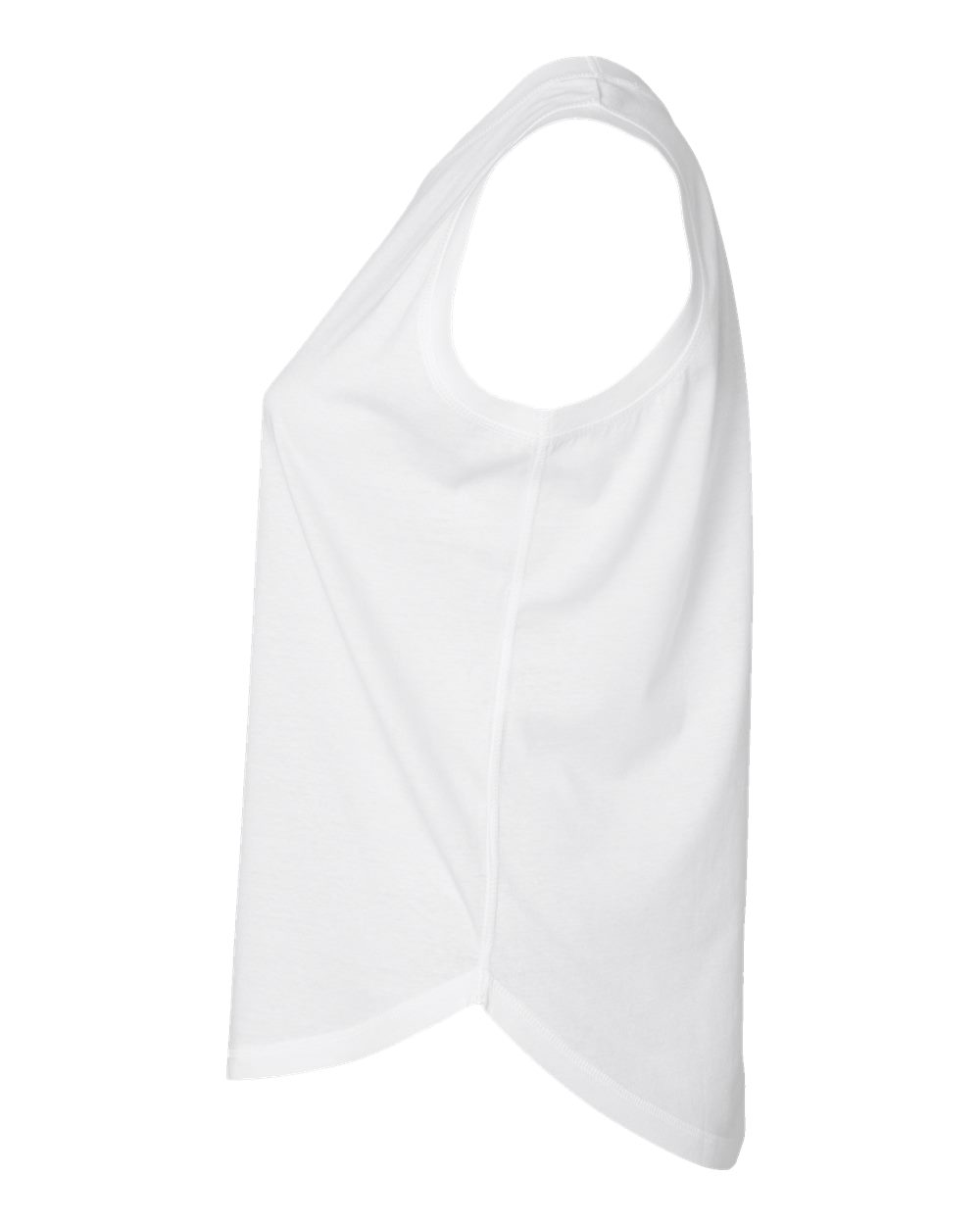 3892 LAT Womens Curvy Relaxed Fine Jersey Tank - Siide Image