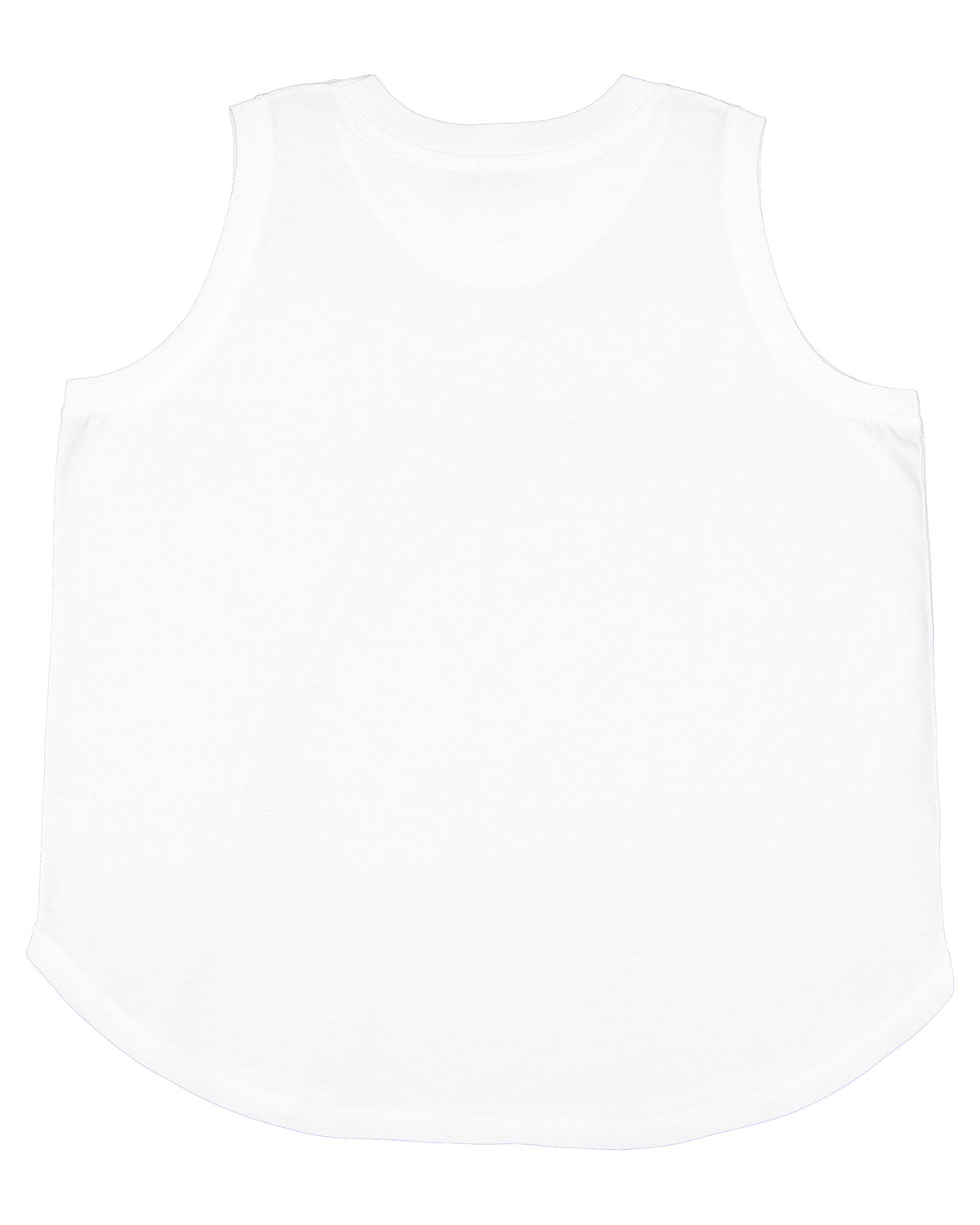 3892LA LAT Ladies Curvy Relaxed Tank - Back Image