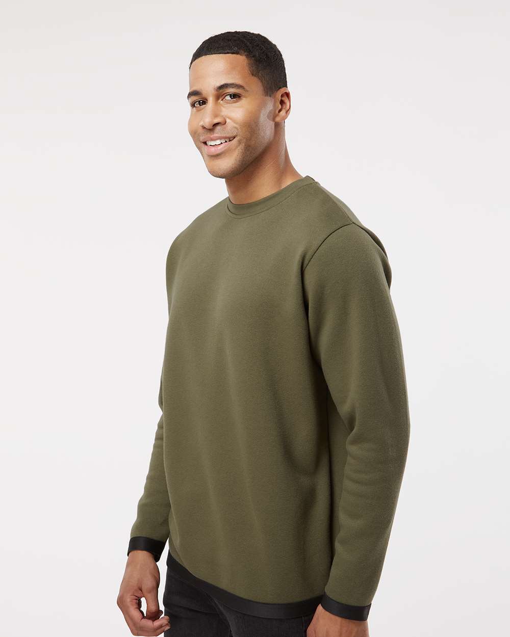 6789 LAT The Statement Fleece Crewneck Sweatshirt - Siide Image