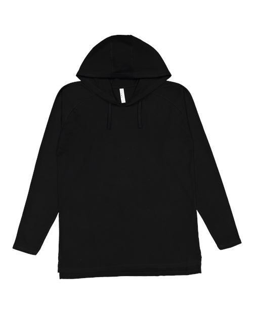 6917 LAT Mens Hooded Raglan Long Sleeve Fine Jersey T-Shirt 6917 LAT Mens Hooded Raglan Long Sleeve Fine Jersey T-Shirt