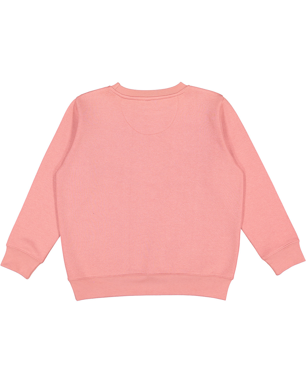 2225LA LAT Youth Elevated Fleece Crew - Back Image