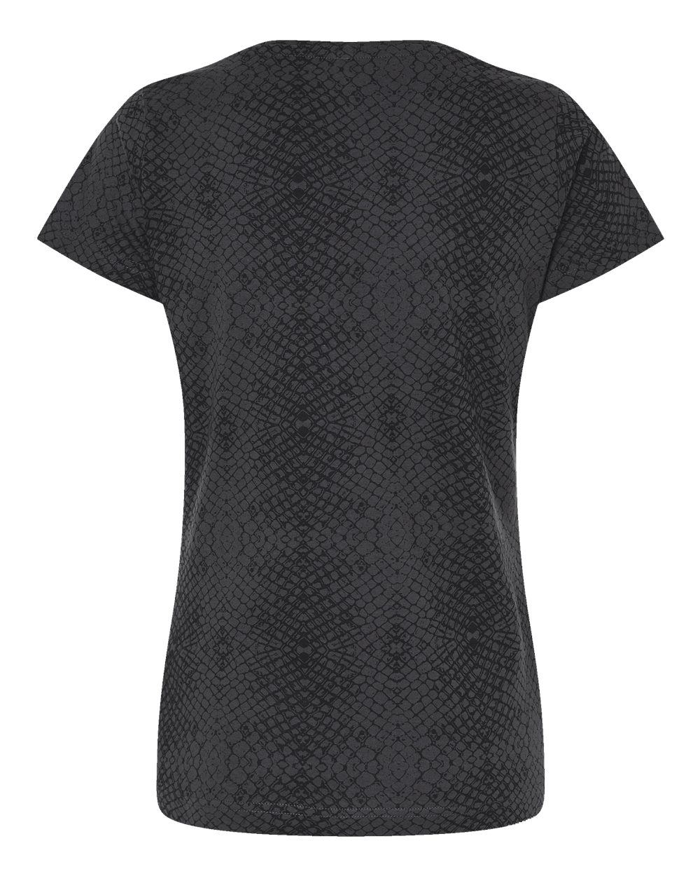 3516 LAT Womens Fine Jersey Tee - Back Image