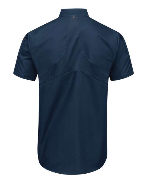 1T22L Lee Meridian Short Sve Performance Twill Shirt Long Sizes - Back Image