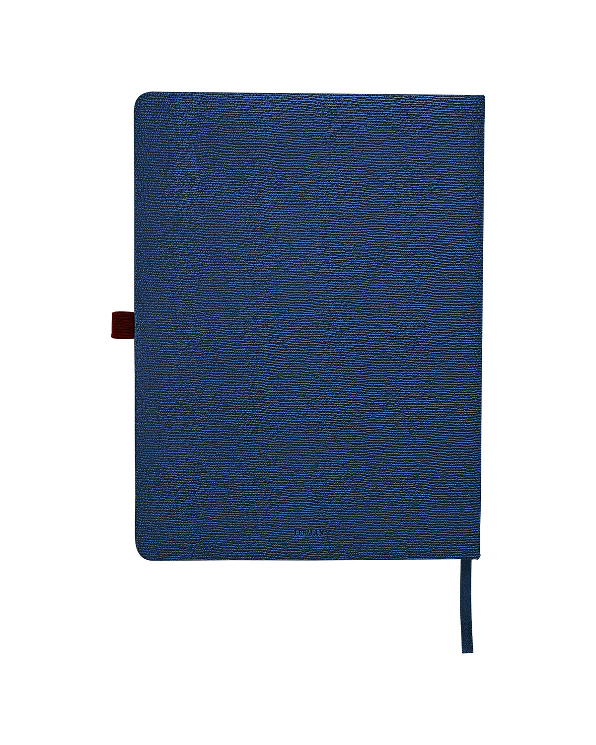 LG101 Leeman Roma Journal With Horizontal Phone Pocket - Back Image