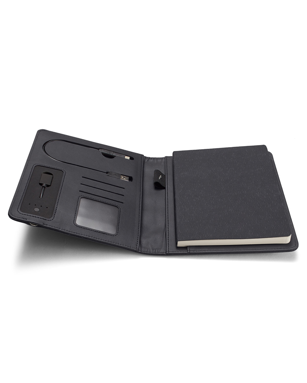 LG251 Leeman Roma 6" X 8" Wireless Power Charger Refillable Journal - Siide Image