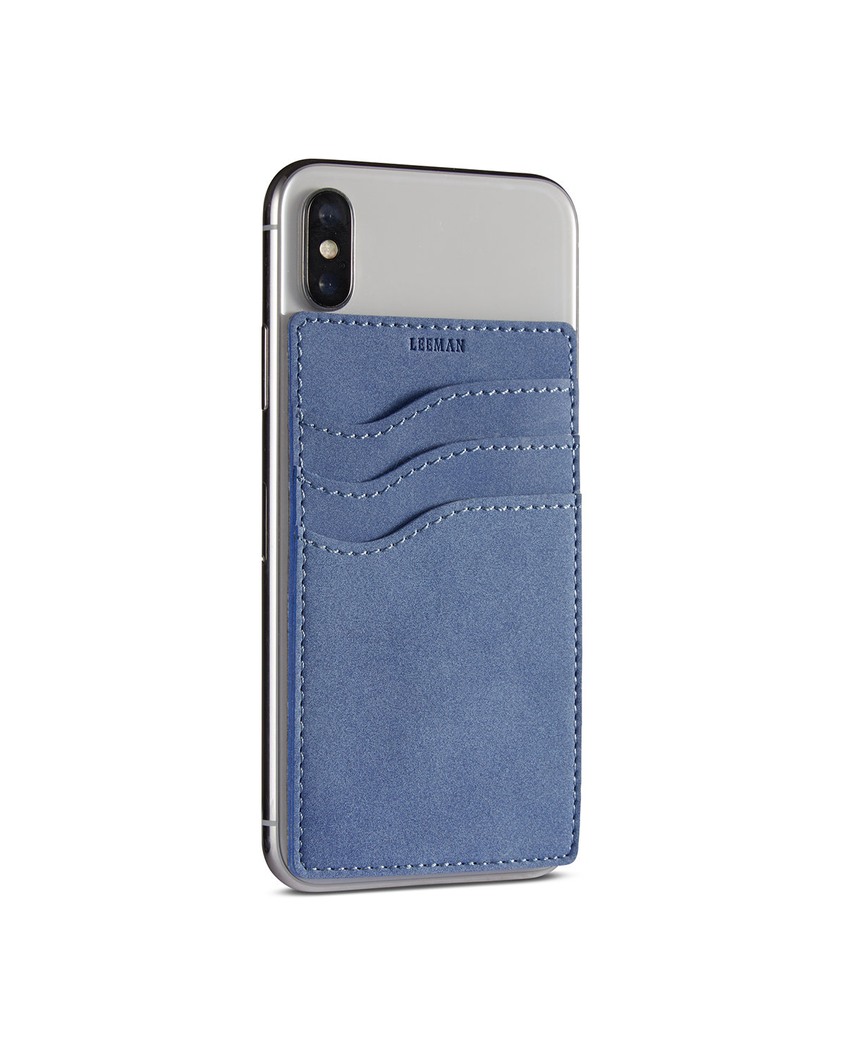 LG255 Leeman Nuba RFID 3 Pocket Phone Wallet - Back Image