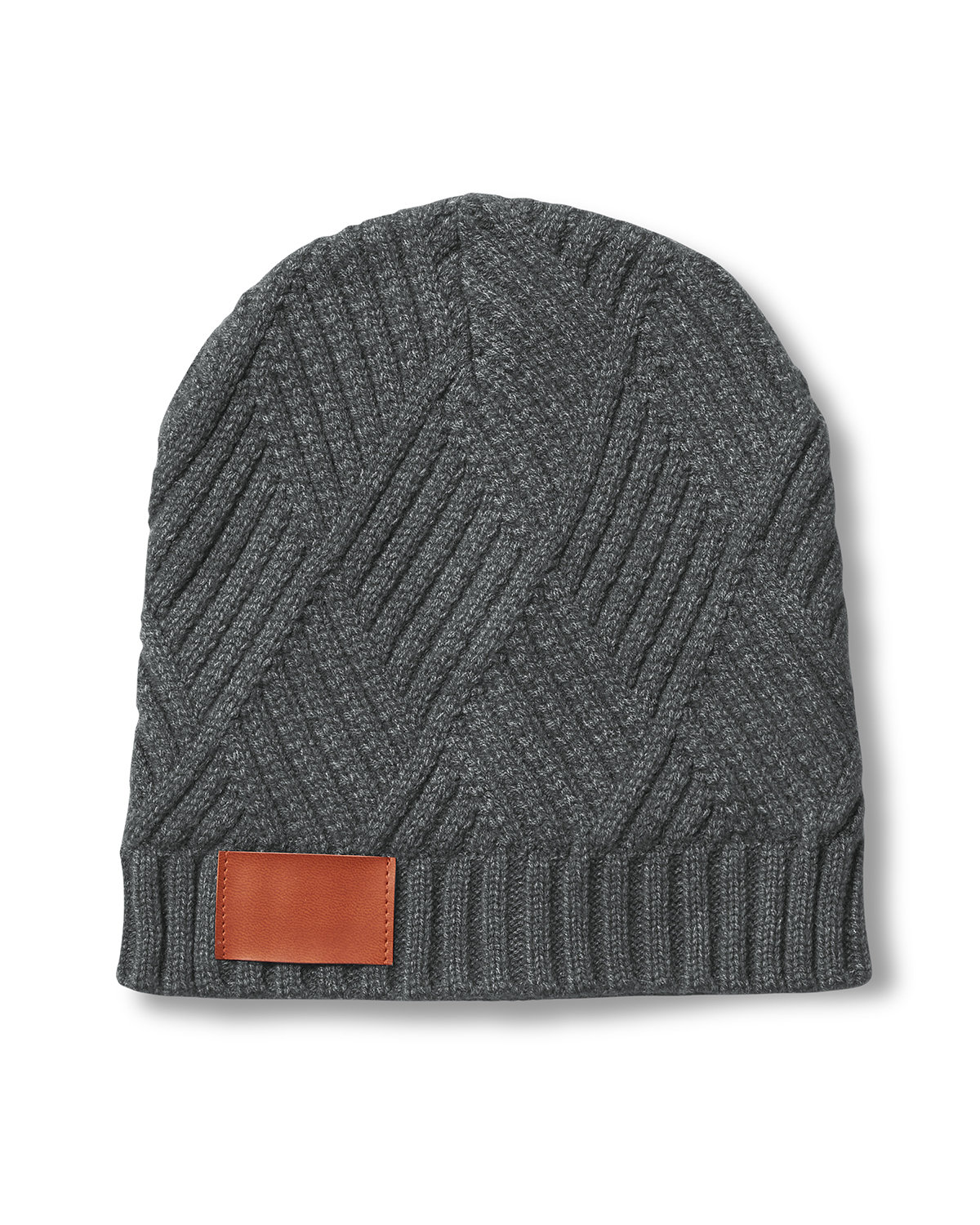 LG318 Leeman Trellis Knit Beanie