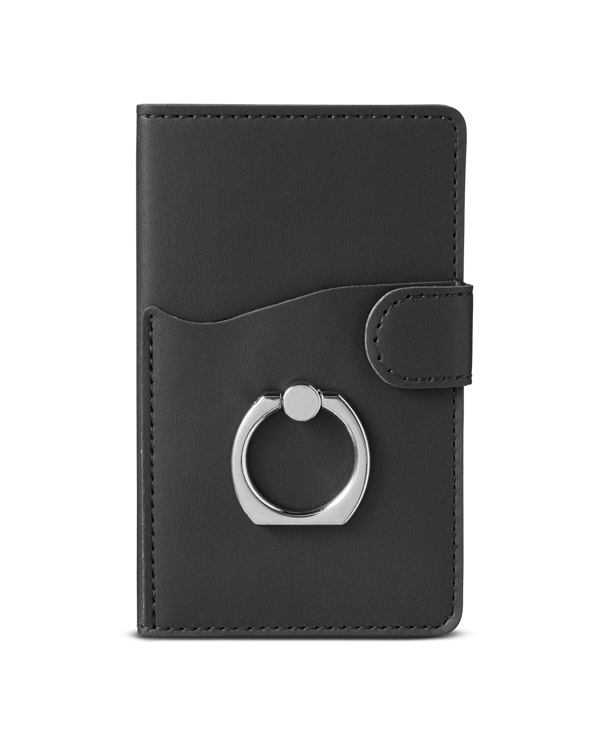 LG400 Leeman Tuscany Dual Card Pocket With Metal Ring