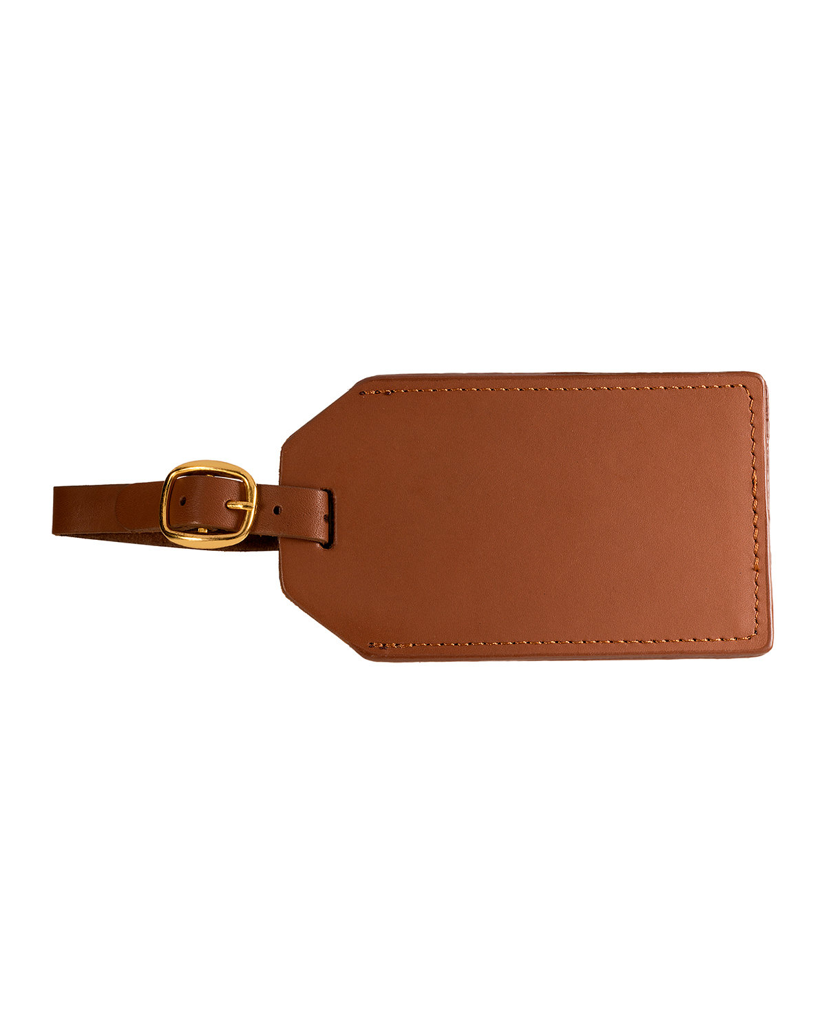 LG-9094 Leeman Grand Central Luggage Tag Sueded Leather