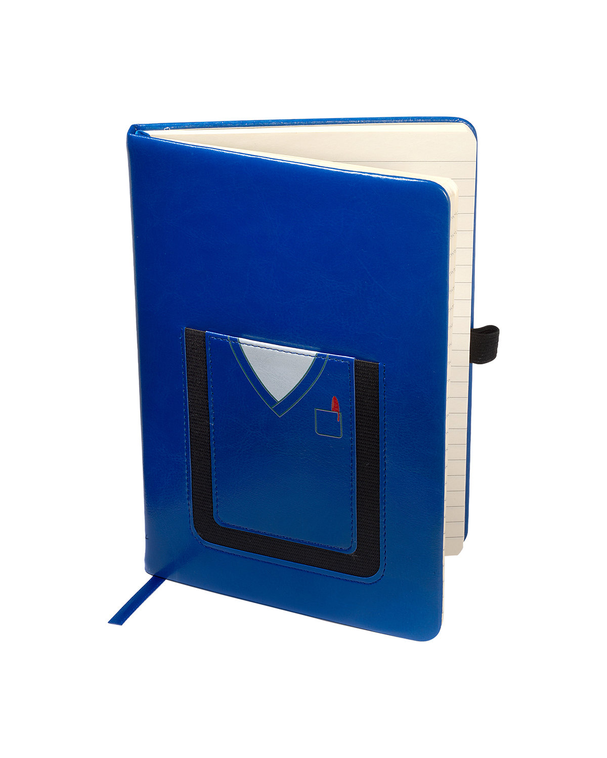 LG-9435 Leeman Medical Theme Journal Book With Cell Phone Pocket - Siide Image