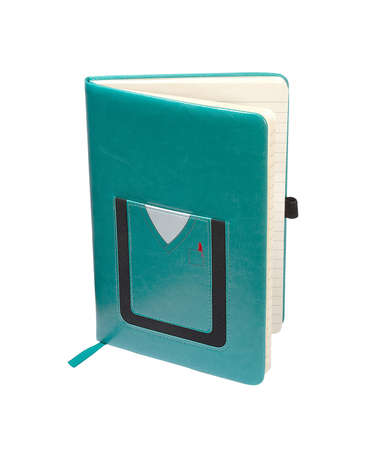 LG-9435 Leeman Medical Theme Journal Book With Cell Phone Pocket - Siide Image