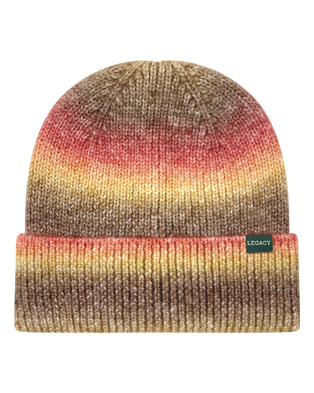 KTDRB LEGACY Tie-Dyed Ribbed Beanie KTDRB LEGACY Tie-Dyed Ribbed Beanie - Back Image