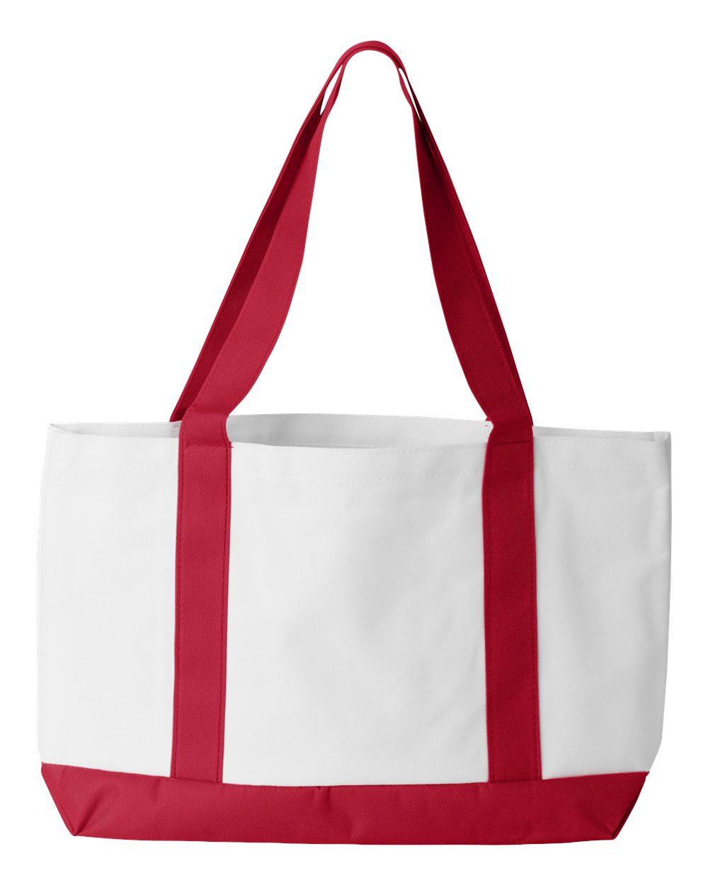 7002 Liberty Bags P&O Cruiser Tote - Back Image