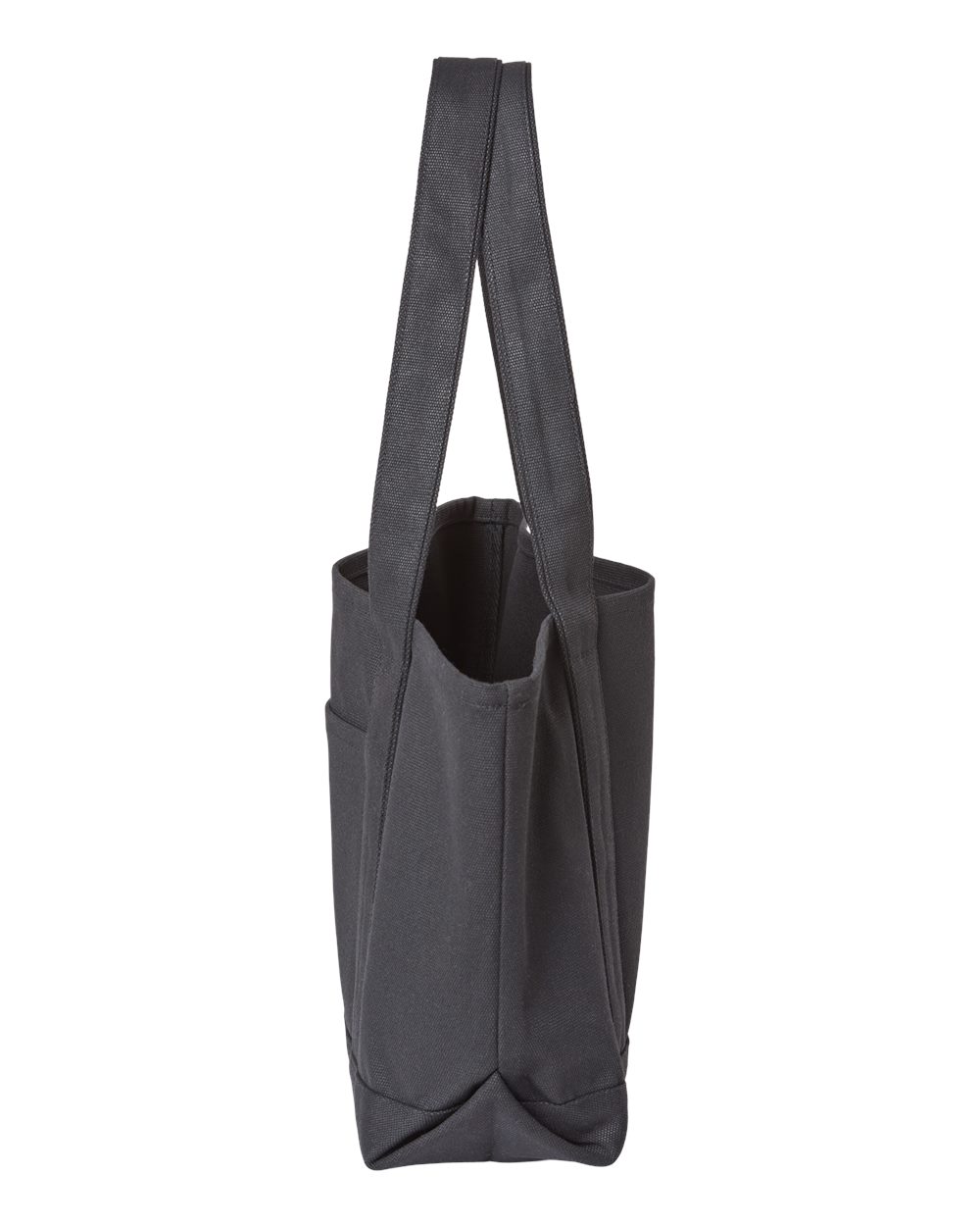 8871 Liberty Bags Windward Large Cotton Canvas Classic Boat Tote - Siide Image