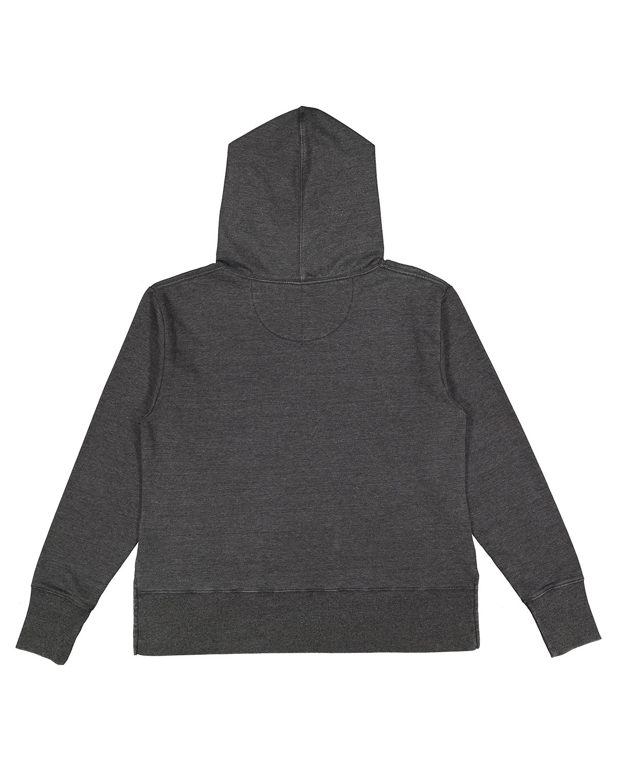 3536 Live and Tell by LAT Ladies Vintage Wash Fleece Hooded Sweatshirt - Back Image